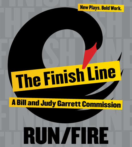 Finish Line Race/Fire Banner